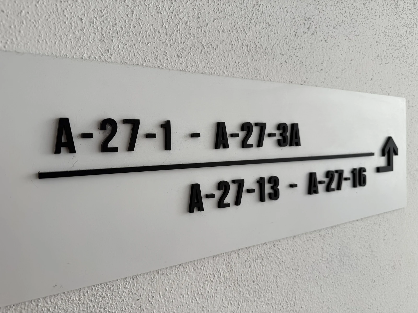 Installed corridor directions